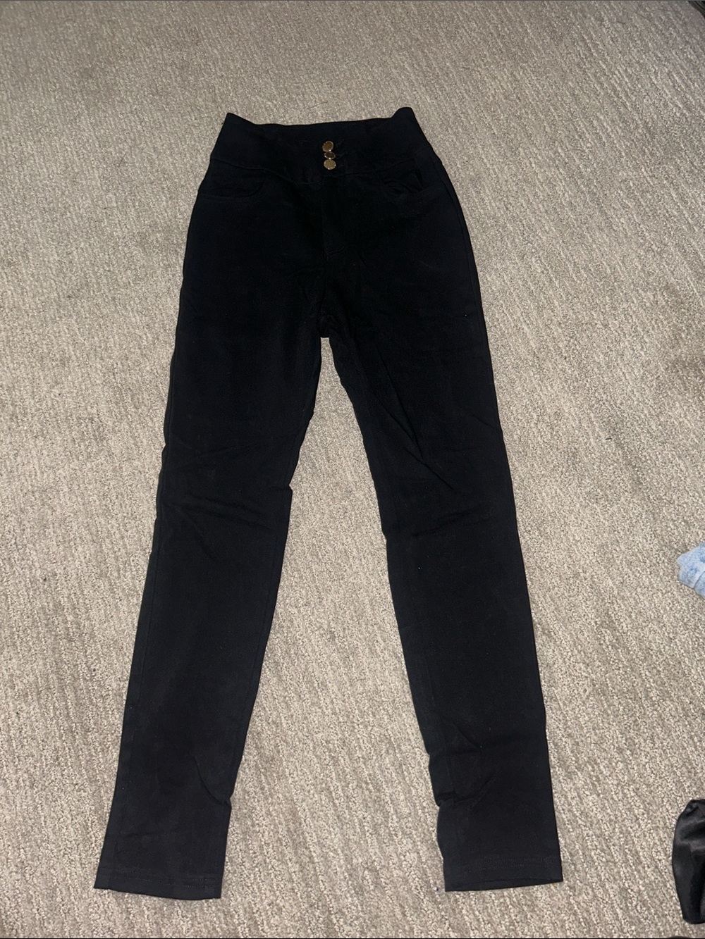 Women’s Black Slim Stretch Pants